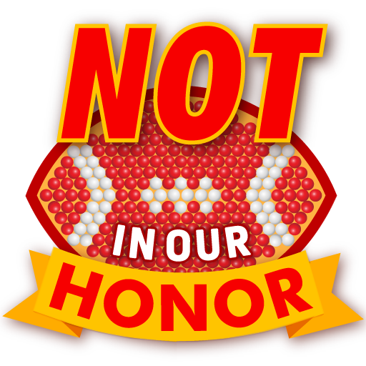 logo Not In Our Honor